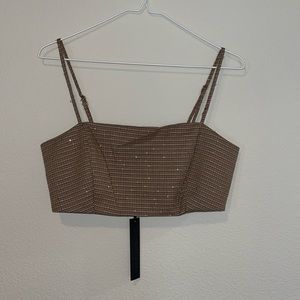 House of Harlow Cropped Tank Top NWT